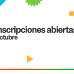 Inscripciones Abiertas: Octubre