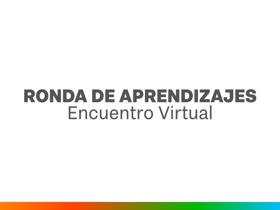 título de la nota: ronda de aprendizajes. encuentro virtual